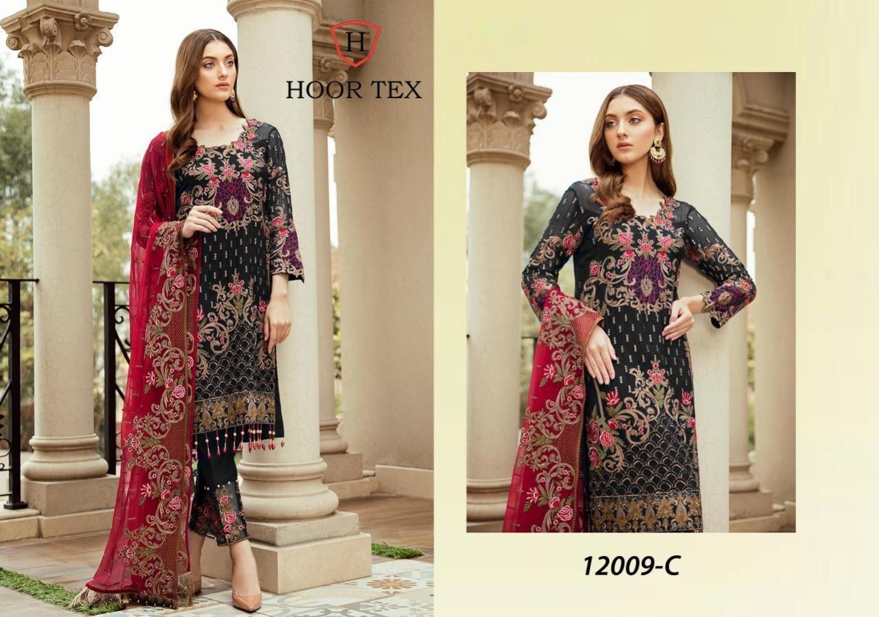 HOOR TEX 12009-C NAFIZA COLOUR COLD VOL-5 PAKISTANI SUITS NAZNIN