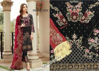 HOOR TEX 12009-C NAFIZA COLOUR COLD VOL-5 PAKISTANI SUITS NAZNIN