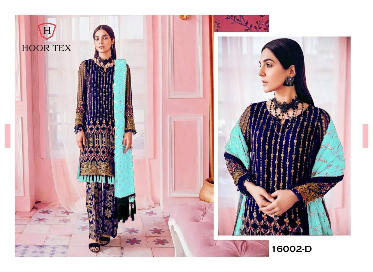 HOOR TEX 16002-D NAFIZA COLOUR COLD VOL-9 SALWAAR KAMEEZ