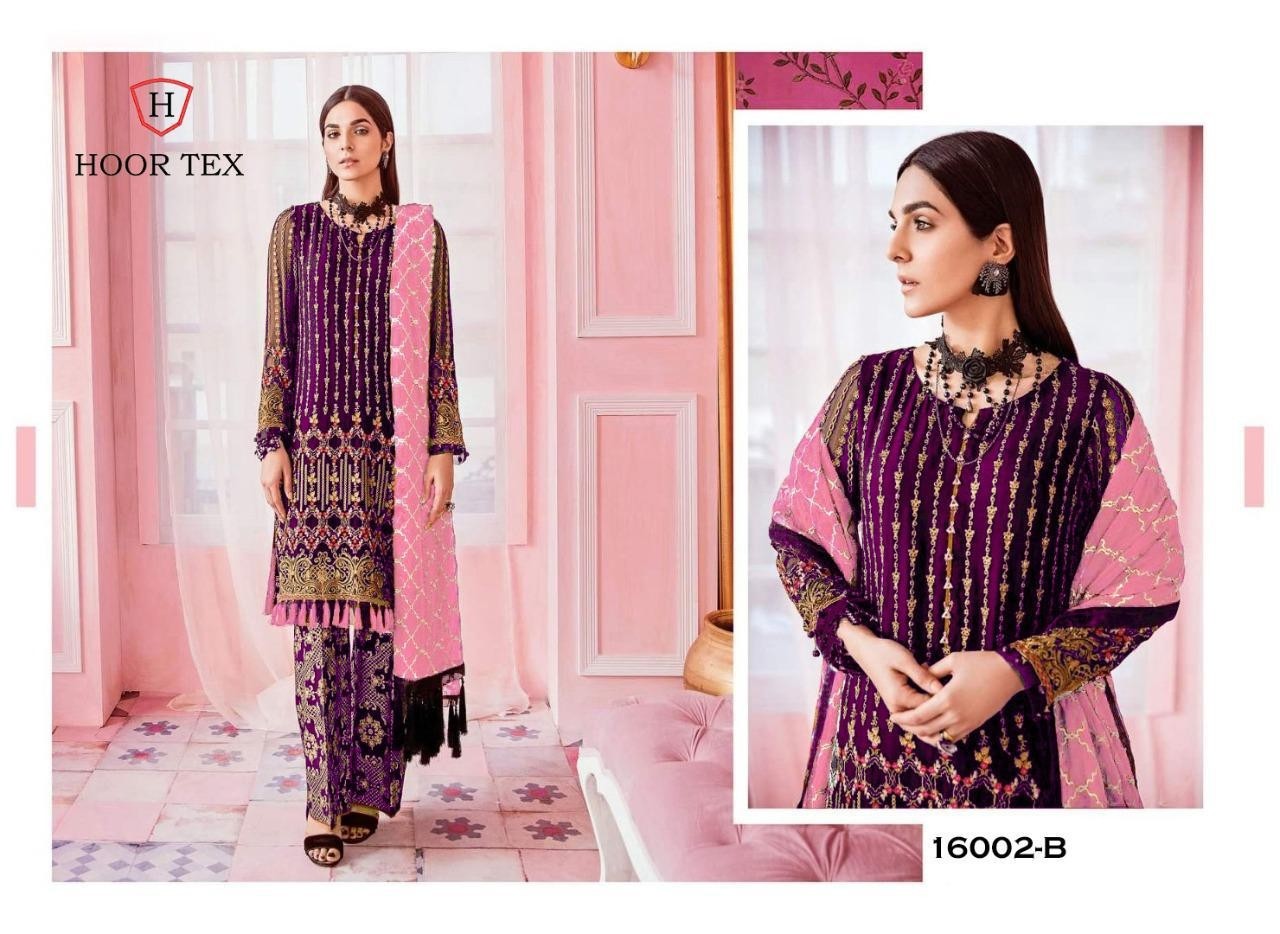 HOOR TEX 16002-B NAFIZA COLOUR COLD VOL-9 SALWAAR KAMEEZ