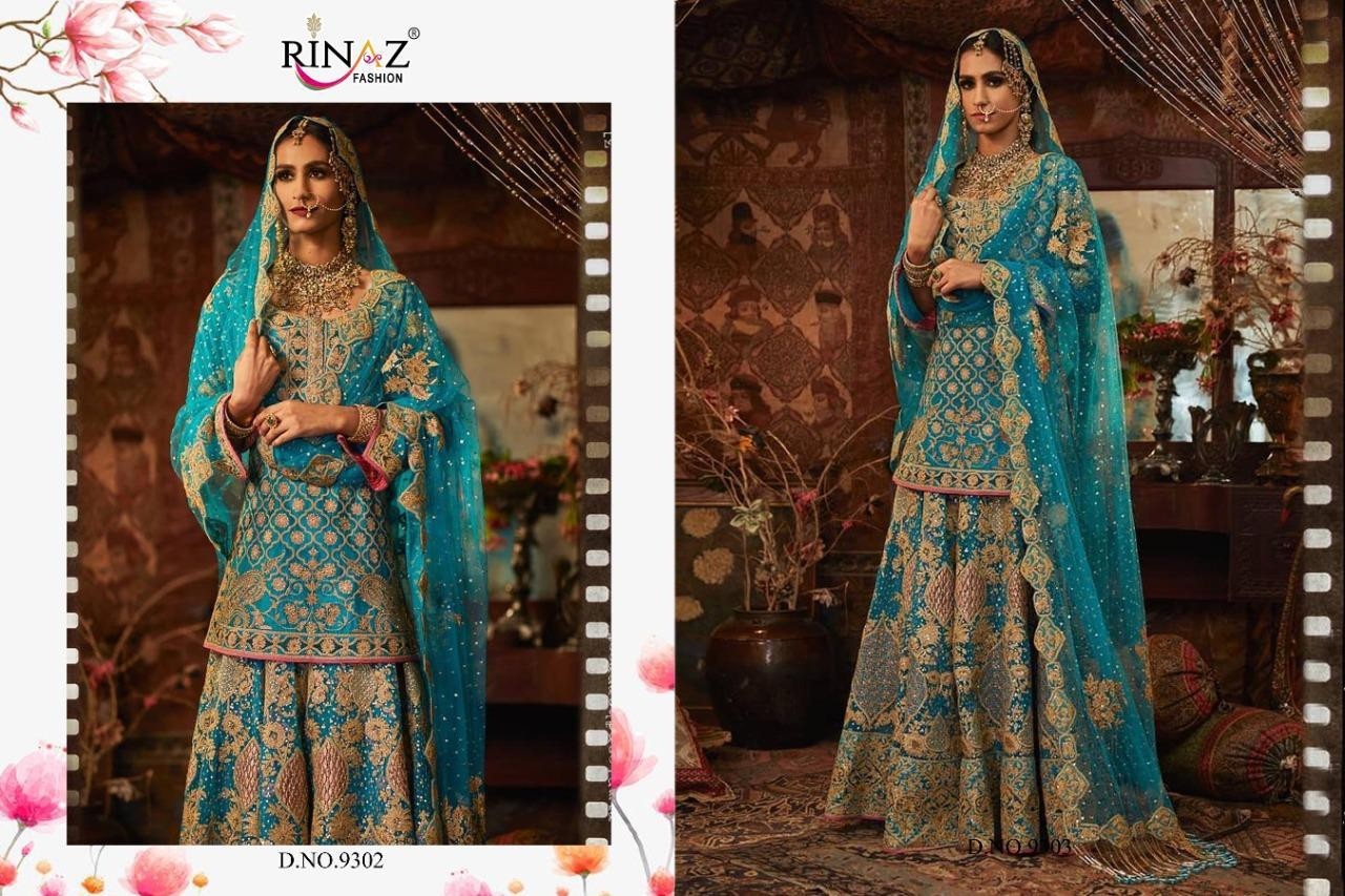 RINAAZ FASHION 9302 PAKISTANI SUIT BRIDAL COLLECTTION