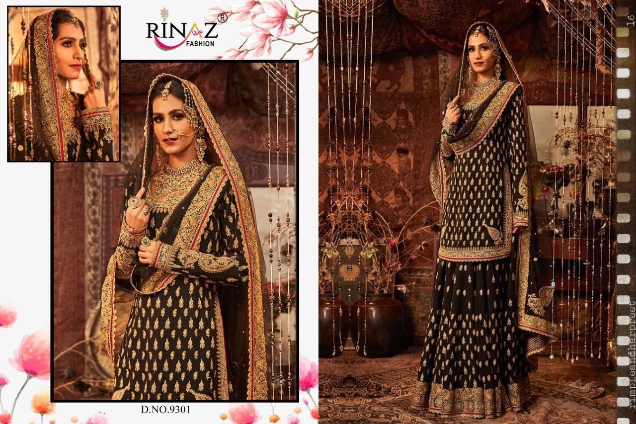RINAAZ FASHION 9301 PAKISTANI SUIT BRIDAL COLLECTTION