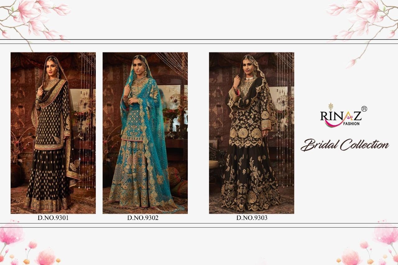 RINAAZ FASHION 9301 PAKISTANI SUIT BRIDAL COLLECTTION
