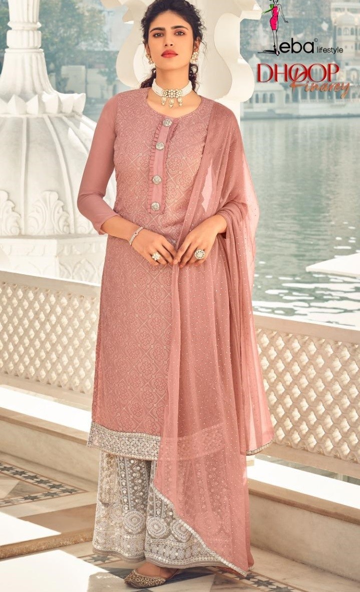 EBA LIFESTYLE 1308 DHOOP KINAREY SALWAAR KAMEEZ WHOLSALE ONLINE