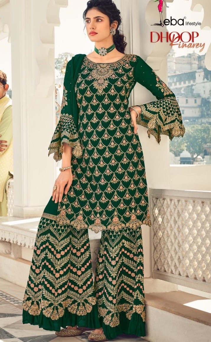 EBA LIFESTYLE 1306 DHOOP KINAREY SALWAAR KAMEEZ WHOLESALE ONLINE