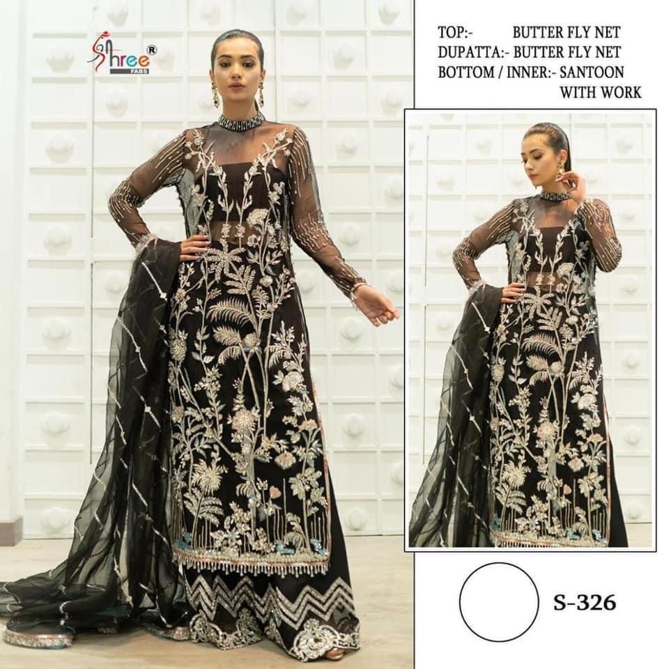 SHREE FAB S-326 WHOLSALE PRICE PAKISTANI SUIT
