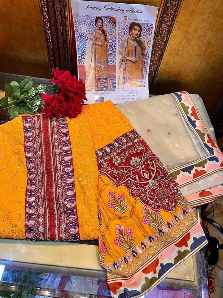 SHARADDHA DESIGNER D-5118 PAKISTANI SUIT PREMIMUM