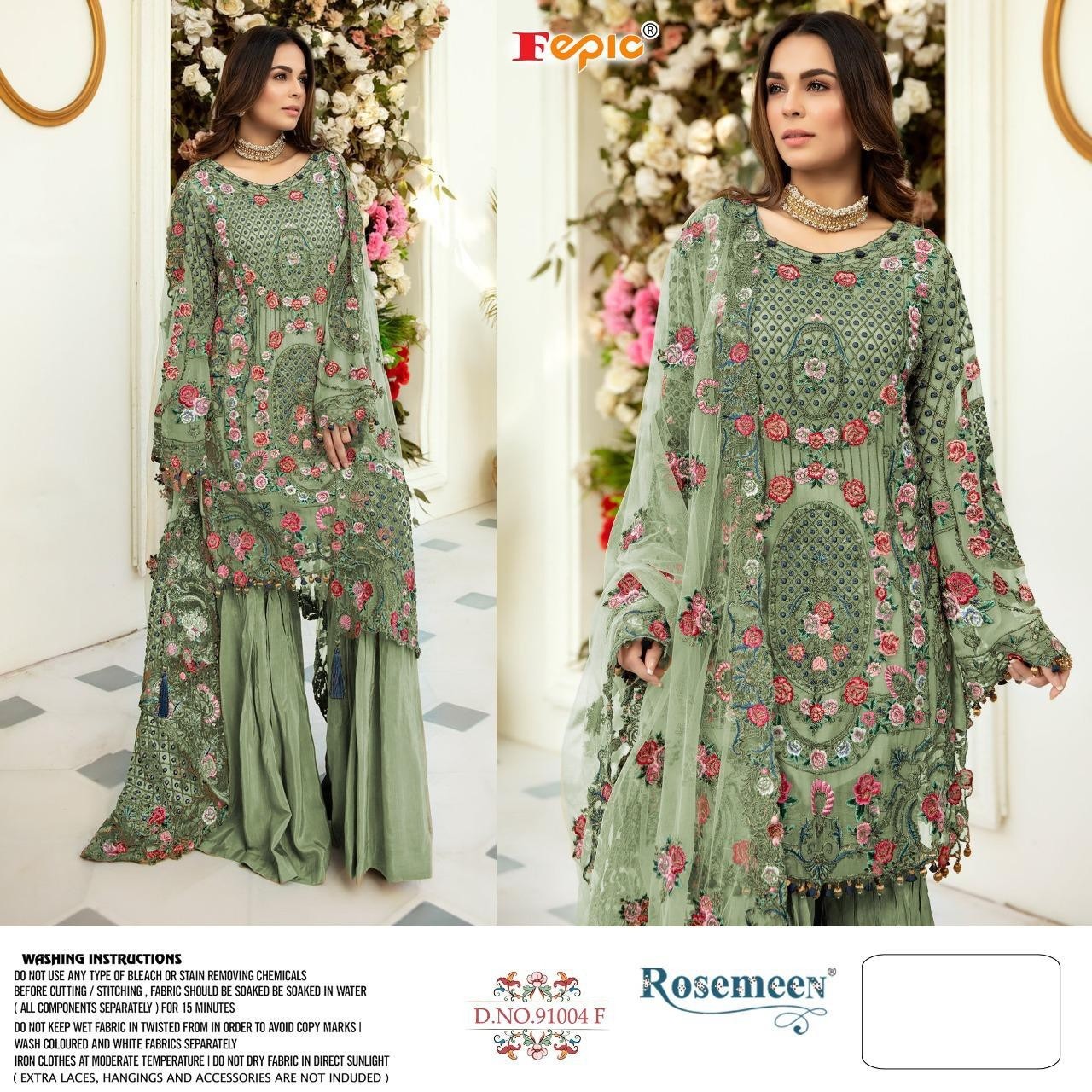 FEPIC ROSMEEN 91004-F PAKISTANI SUIT AVALABALE SINGAL