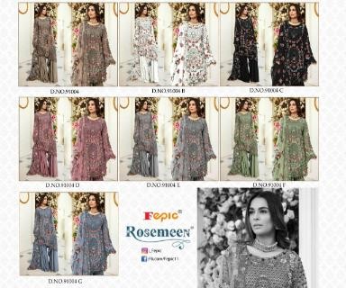 FEPIC ROSMEEN 91004-B PAKISTANI SUIT AVALABALE SINGAL