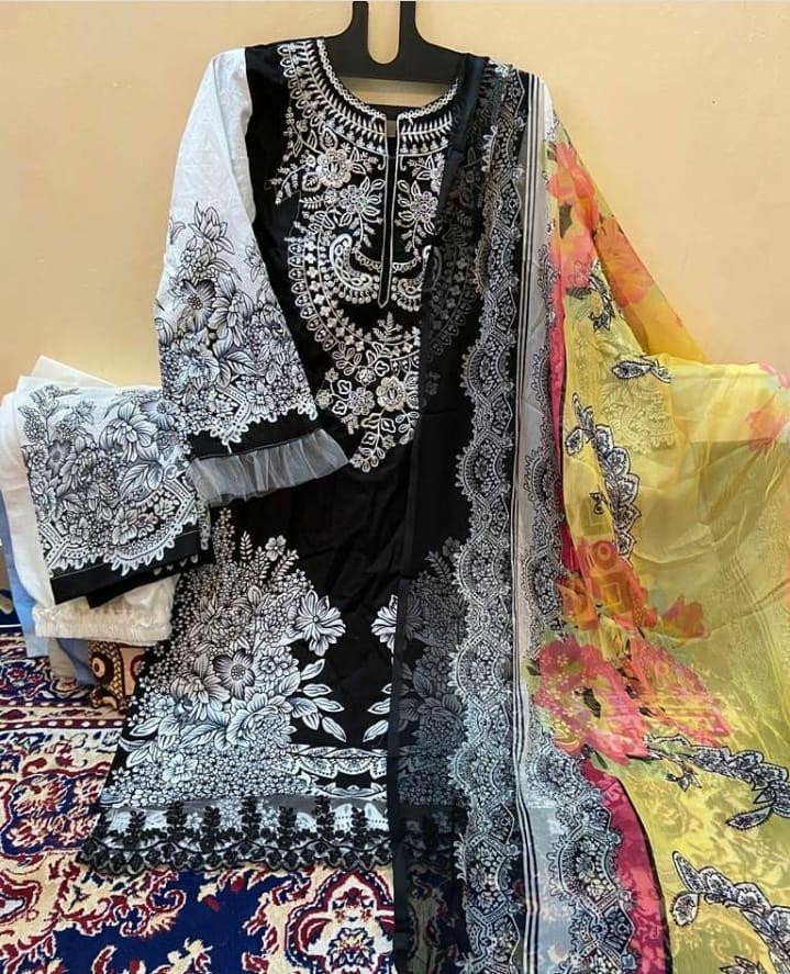 SHRADDHA DESIGNER 601 M-PRINT VOL-6 PAKISTANI SUIT SUPPLIER 
