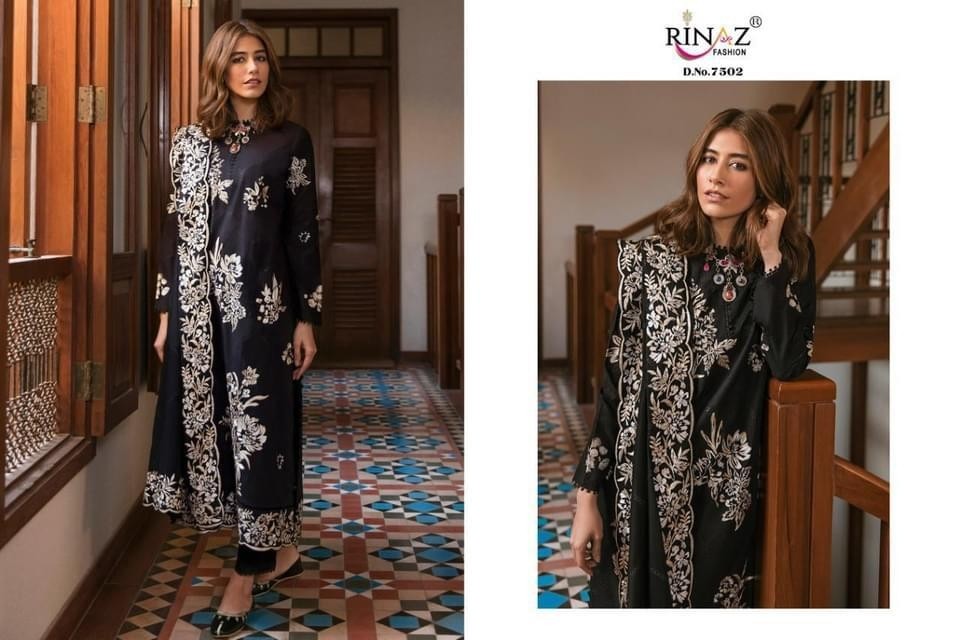 RINAZ FASHION ADAN LIBAS VOL-5 7502 LAWN COLLECTION