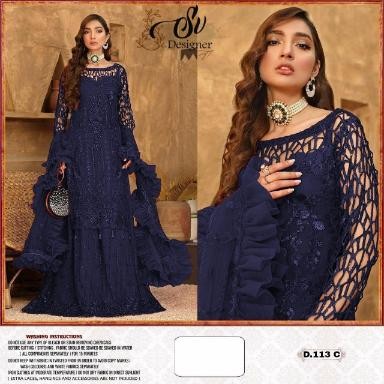 SV DESIGNER D.NO.113-C ONLINE AVALABALE PAKISTANI SUIT