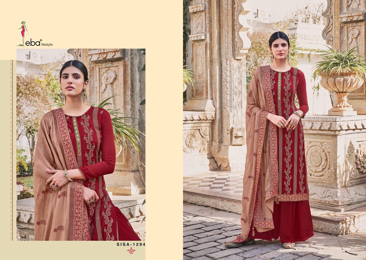 EBA LIFESTYLE SISA VOL-1 1294 SALWAAR SUITS WHOLESALE SURAT