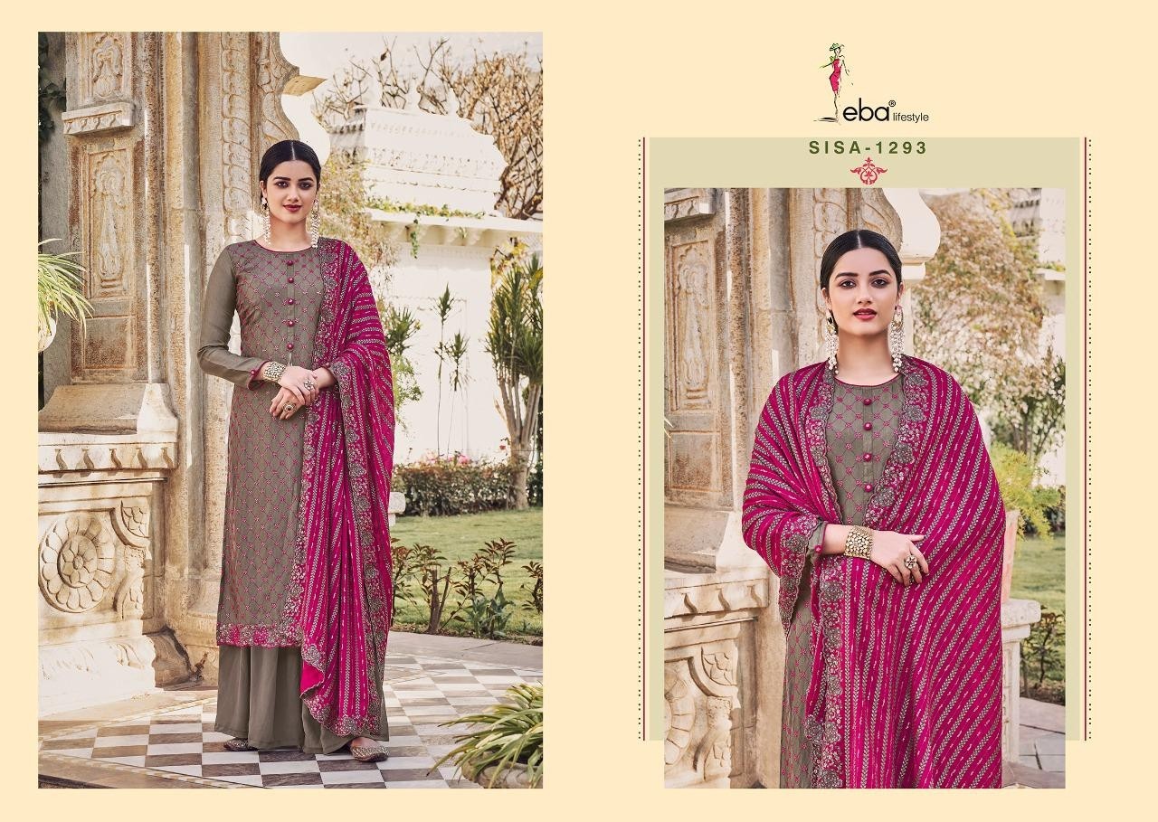 EBA LIFESTYLE SISA VOL-1 1293 SALWAAR SUITS WHOLESALE ONLINE SHOPPING