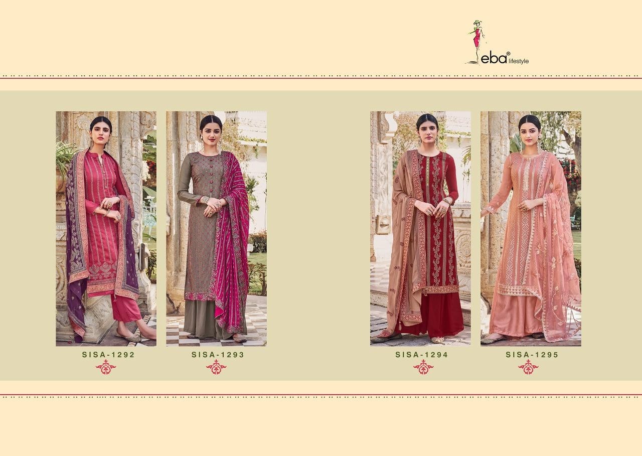EBA LIFESTYLE SISA VOL-1 1294 SALWAAR SUITS WHOLESALE SURAT