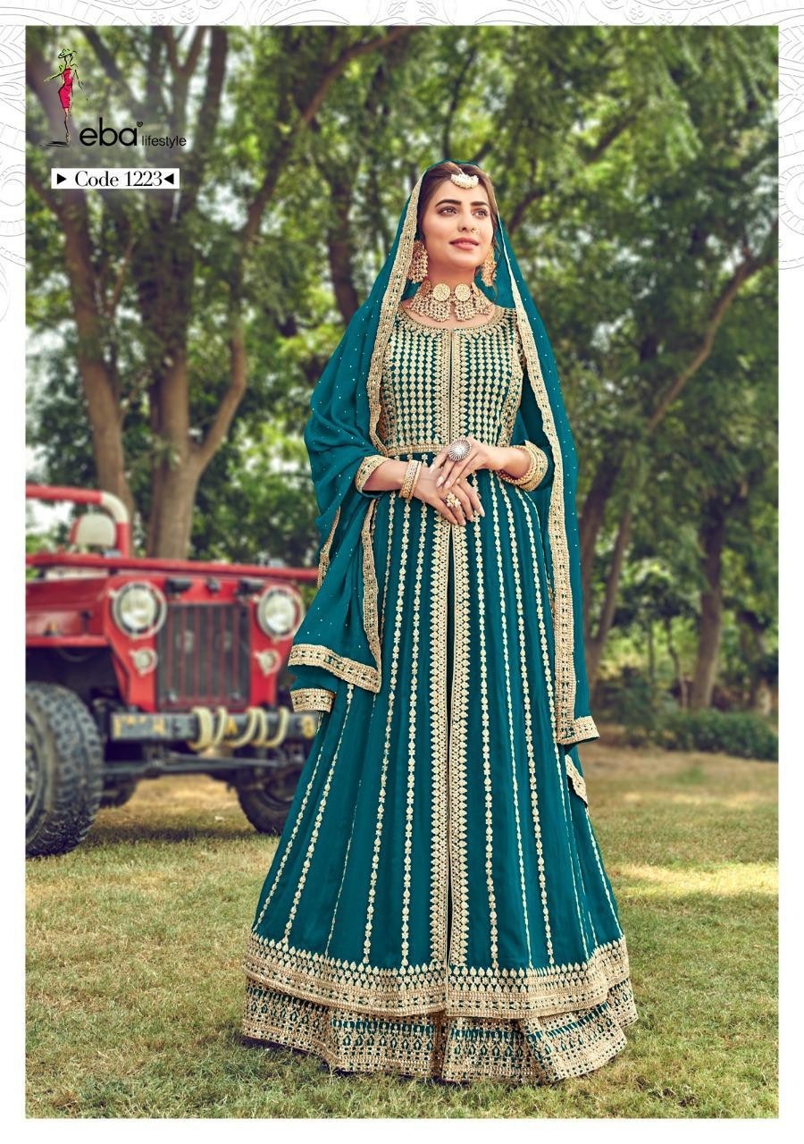 EBA LIFESTYLE HUSSNA SKYBLUE WHOLESALE ONLINE
