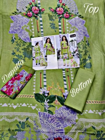 NEW EAGLE COLLECTION 2001 TO 2010 INAYA VOL-2 KARACHI PRINT SUIT WHOLSALE