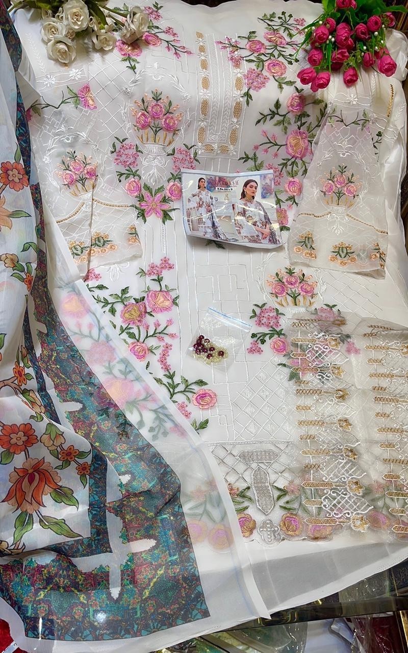 KHAYYIRA ZARQASH DYNAMITE SALWAAR KAMEEZ GEORGETTE