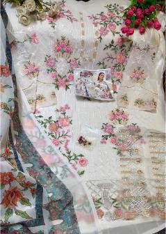 KHAYYIRA ZARQASH DYNAMITE SALWAAR KAMEEZ GEORGETTE