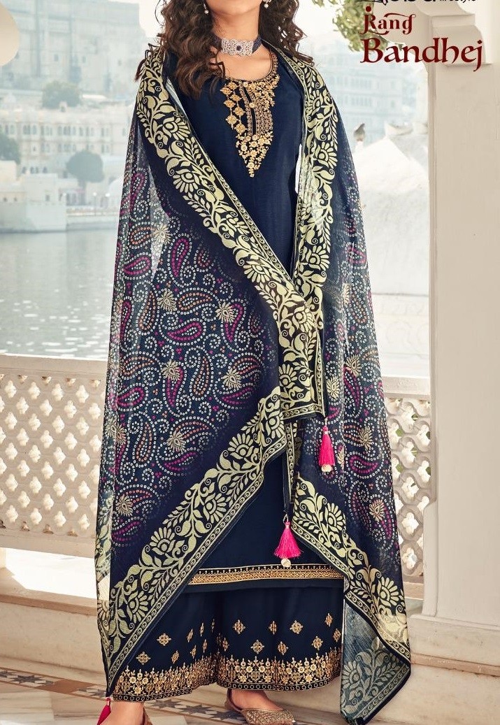 EBA LIFESTYLE RANG BANDHEJ 1284 SALWAAR KAMEEZ