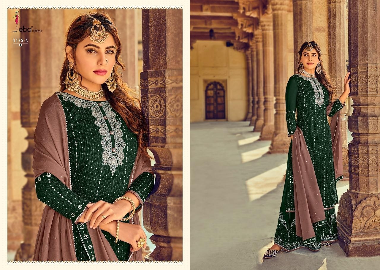 EBA LIFESTYLE HURMA VOL-34 1175-A SALWAAR KAMEEZ WHOLESALE SURAT 