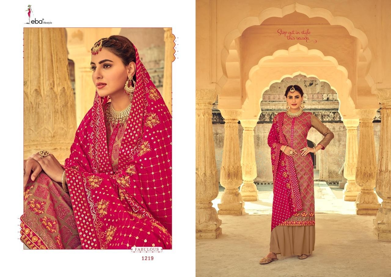 EBA LIFESTYLE LIBAAS 1219 MANUFUCTUR PAKISTANI SUITS  