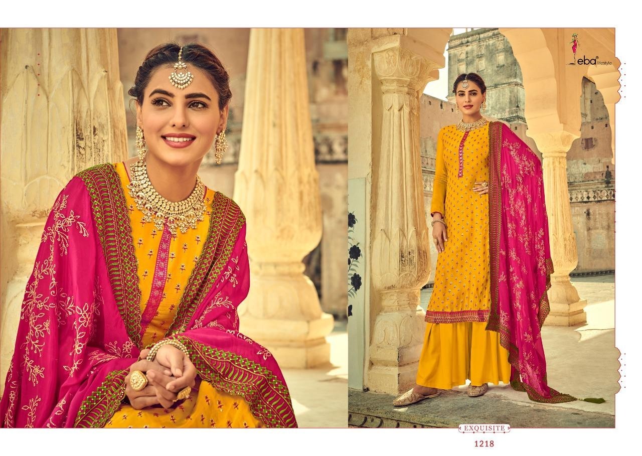 EBA LIFESTYLE LIBAAS 1218 MANUFUCTUR PAKISTANI SUITS BEST PRICE