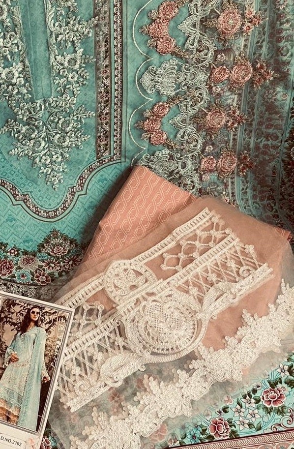 FEPIC MARIYA B LAWN 2102 PAKISTANI SUITS SINGALE AVAILABALE