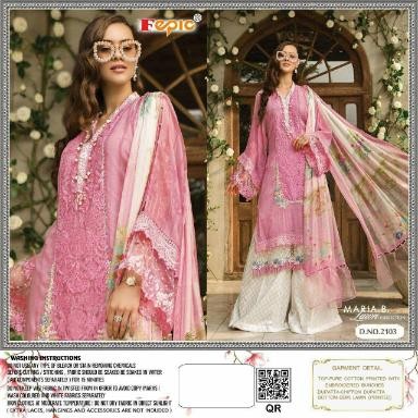 FEPIC MARIYA B LAWN 2103 PAKISTANI AVAILABALE SUITS SINGALE 
