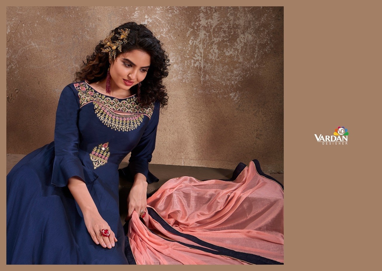 VARDAN DESIGNER APSARA VOL-2 51025 TO 51030 KURTIS SINGALE AVAILABALE