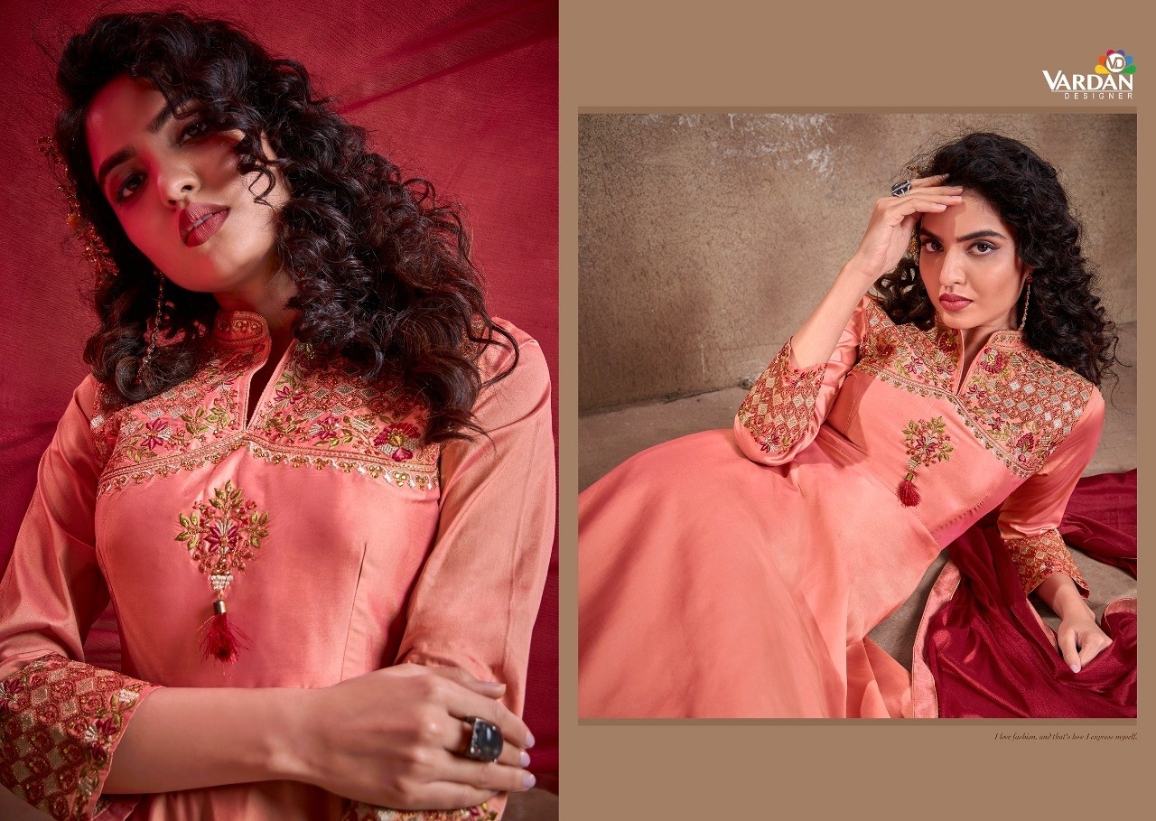 VARDAN DESIGNER APSARA VOL-2 51025 TO 51030 KURTIS SINGALE AVAILABALE