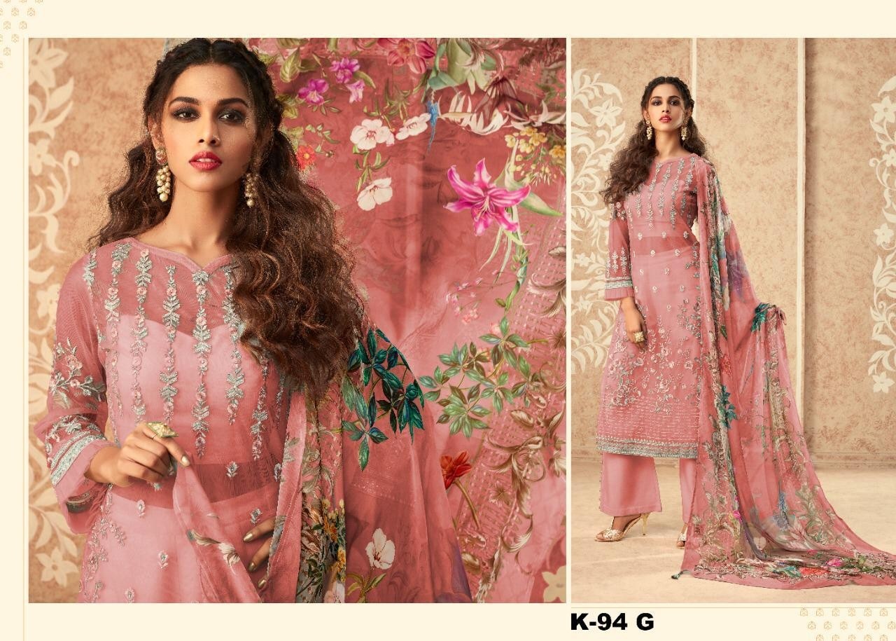 KILRUBA K-94 G PAKISTANI SUITS MANUFACTURE IN SURAT