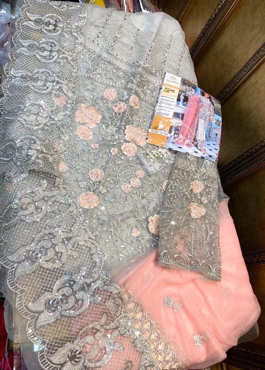 AL AMRA ANAYA ZF 08 PAKISTANI SUITS RESTOCK READY