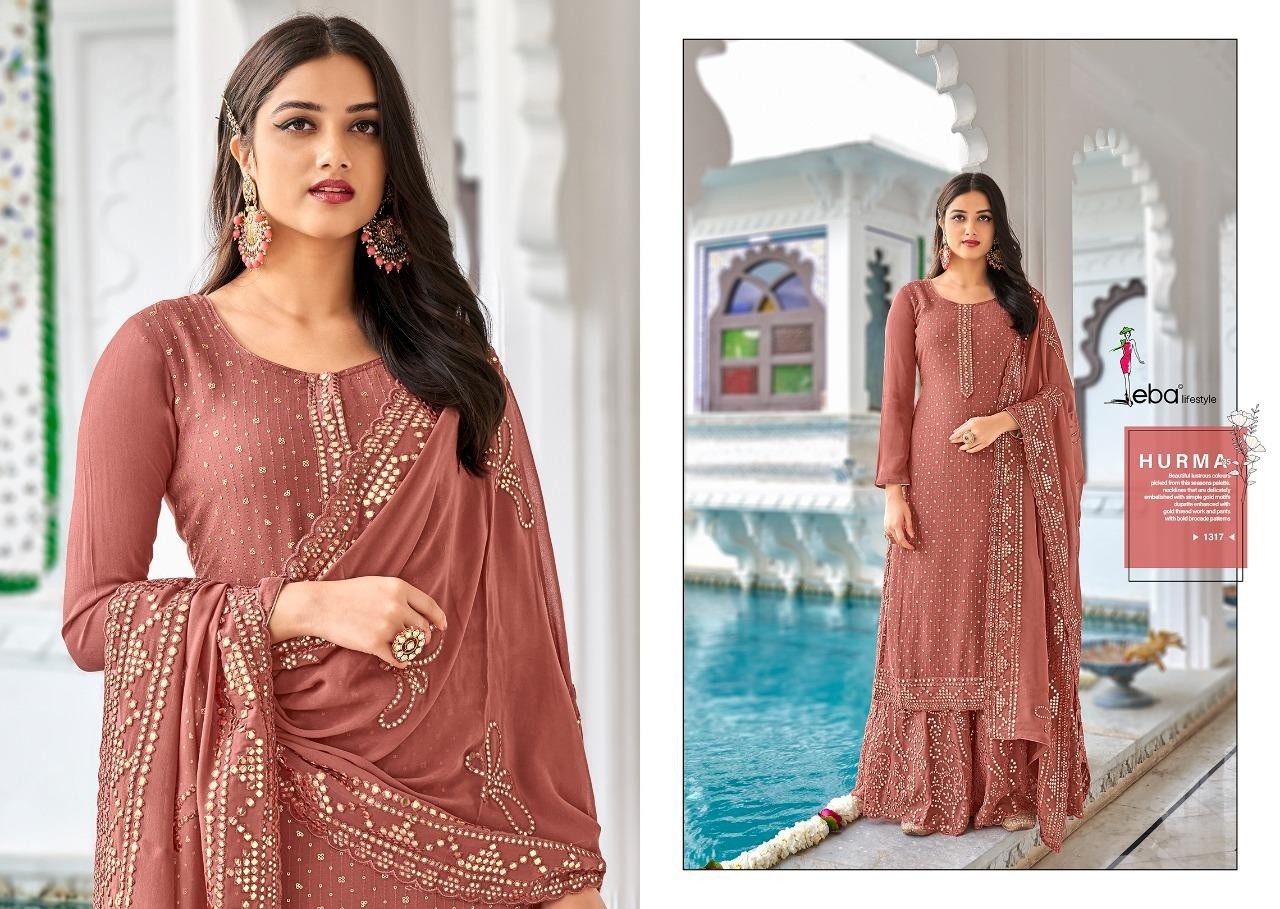 EBA LIFESTYLE HURMA-35 1317 PAKISTANI SUITS BEST PRICE DEALER