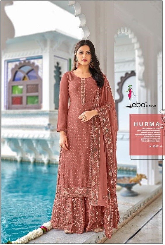 EBA LIFESTYLE HURMA-35 1317 PAKISTANI SUITS BEST PRICE DEALER