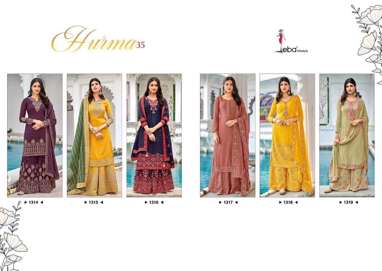 EBA LIFESTYLE HURMA-35 1316 PAKISTANI SUITS BEST SUIT DEALER