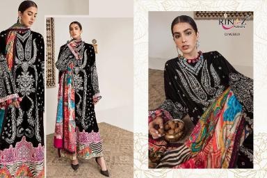 RINAZ FASHION BLACK COIN 8801 PAKISTANI SUITS DEALER