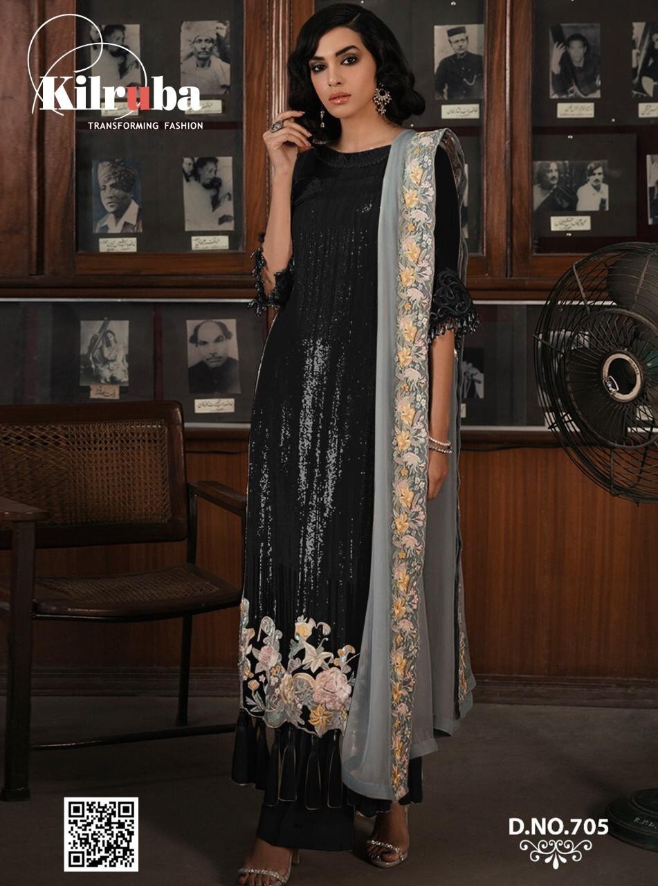 KILRUBA 705 PAKISTANI SUITS ONLINE AVAILABALE