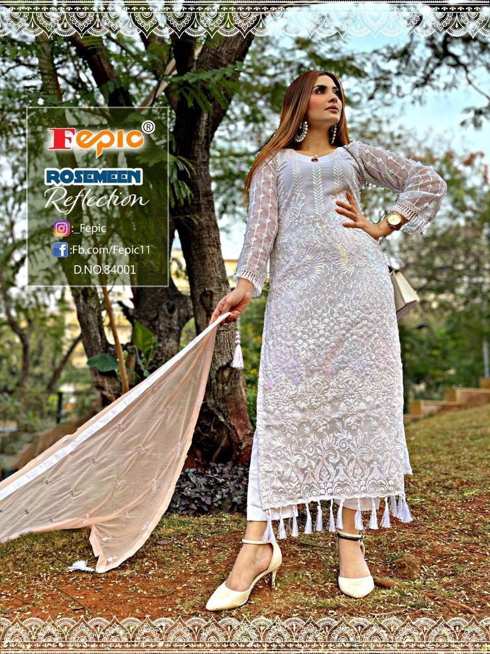 FEPIC ROSEMEEN SHADES OF REFLACTION 84001-D SALWAAR KAMEEZ ONLINE DEALER