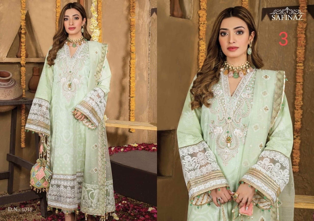 SAFINAZ MUZLIN LAWN COLLECTION 21 1015 SALWAAR KAMEEZ