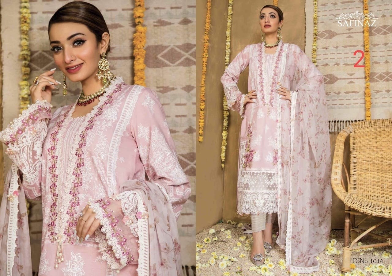 SAFINAZ MUZLIN LAWN COLLECTION 21 1014 SALWAAR KAMEEZ
