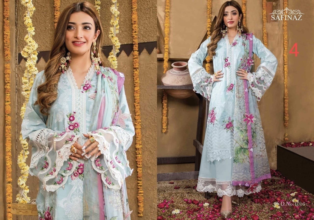 SAFINAZ MUZLIN LAWN COLLECTION 21 1016 SALWAAR KAMEEZ
