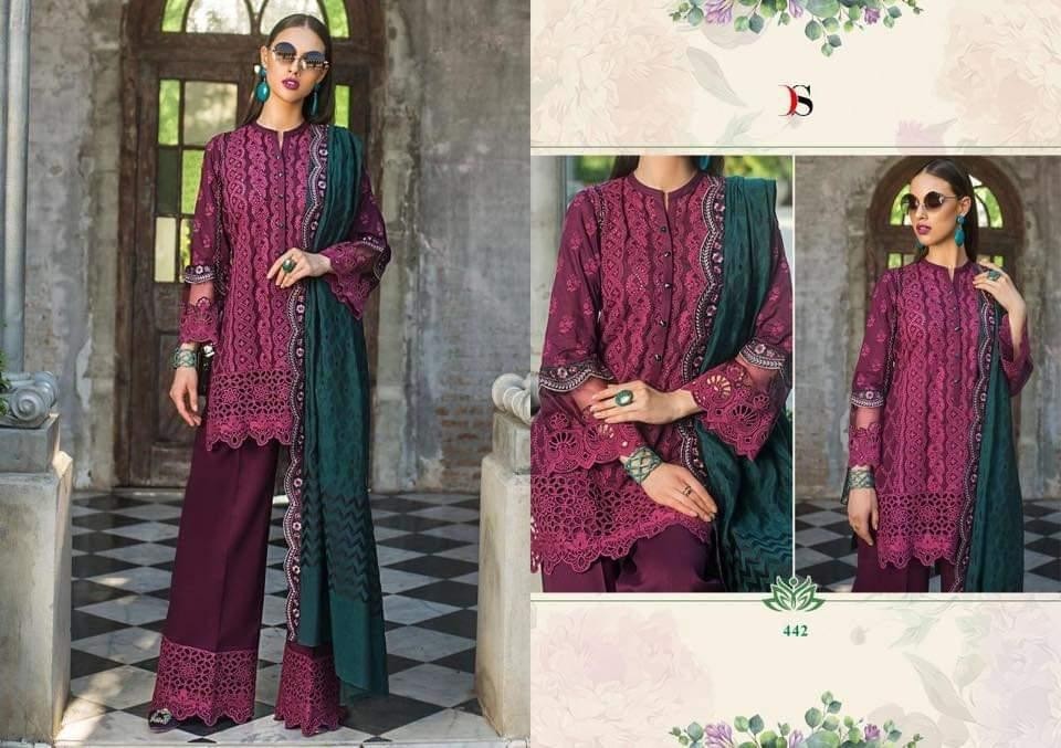 DEEPSY SUITS ZAAYAR-2 442 WHOLESALE SALWAAR KAMEEZ