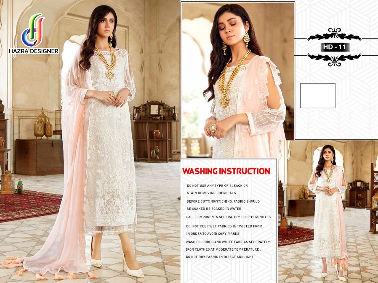 HAZRA DESIGNER HD-11 SALWAAR SUITS