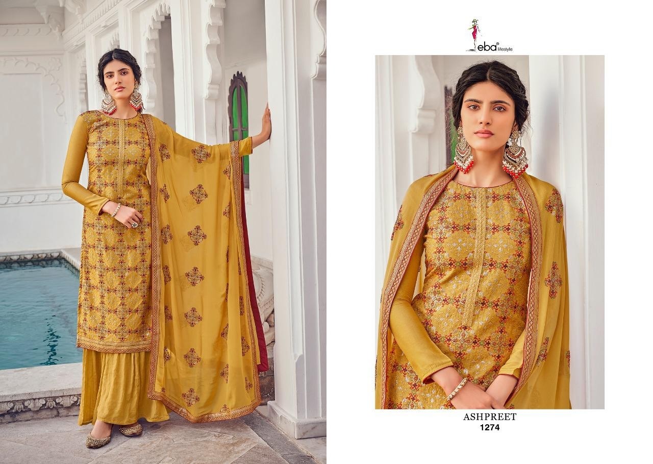 EBA LIFESTYLE ASHPREET VOL-3 1274 ONLINE SALWAAR KAMEEZ AVAILABALE