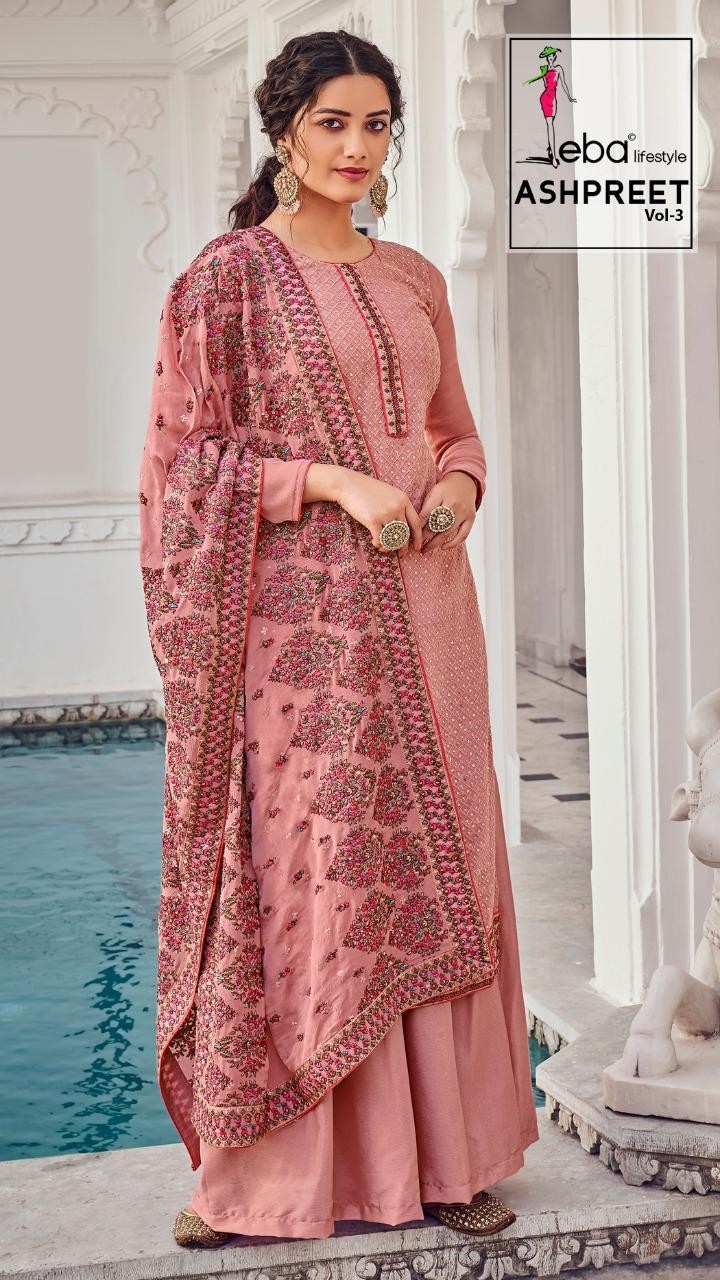 EBA LIFESTYLE ASHPREET VOL-3 1273 ONLINE SALWAAR KAMEEZ AVAILABALE