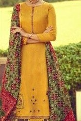 MUMTAZ ARTS IKKAT PATOLA 7004 KARACHI SUITS IN SINGALE AVAILABALE