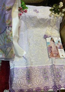 SHRADDHA DESIGNER NOOR VOL-4 403 HEAVY QUALITY PAKISTANI SUITS SALING