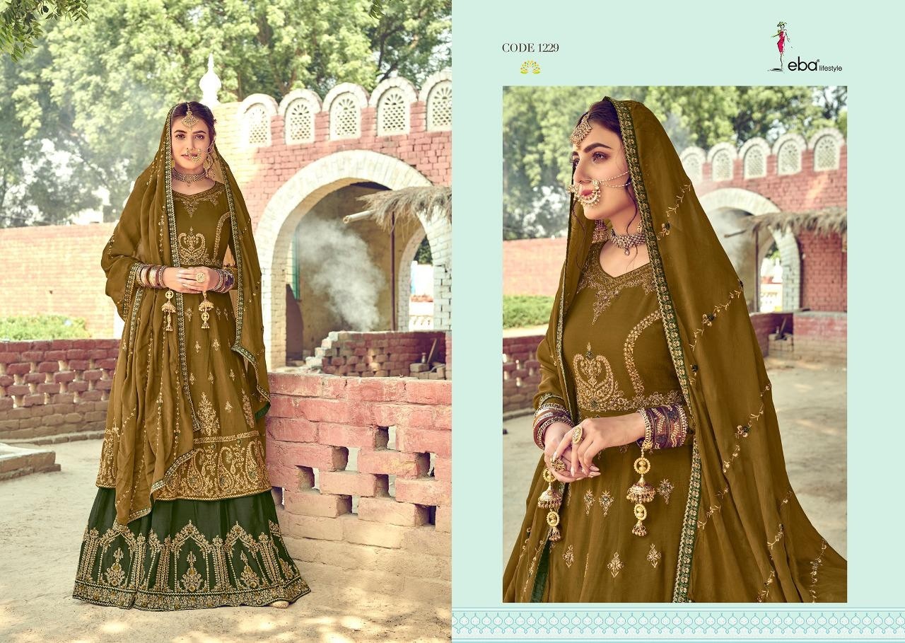 EBA LIFESTYLE MANJARI 1229 PAKISTANI SUITS (BRIDAL) SUPPLIER