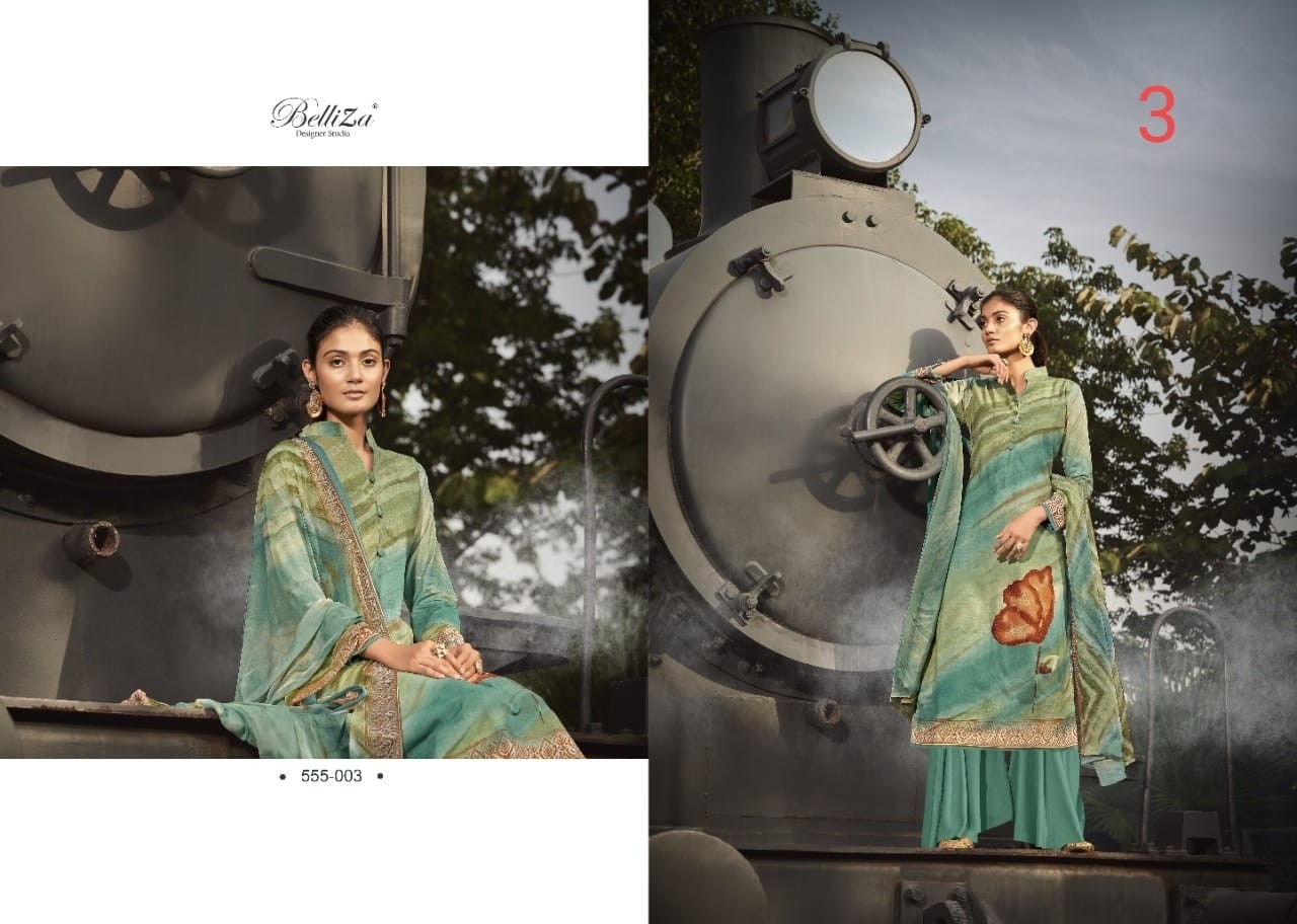 BELLIZA DESIGNER STUDIO VIBES RAYON COLLECTION 555-003 SALWAAR KAMEEZ